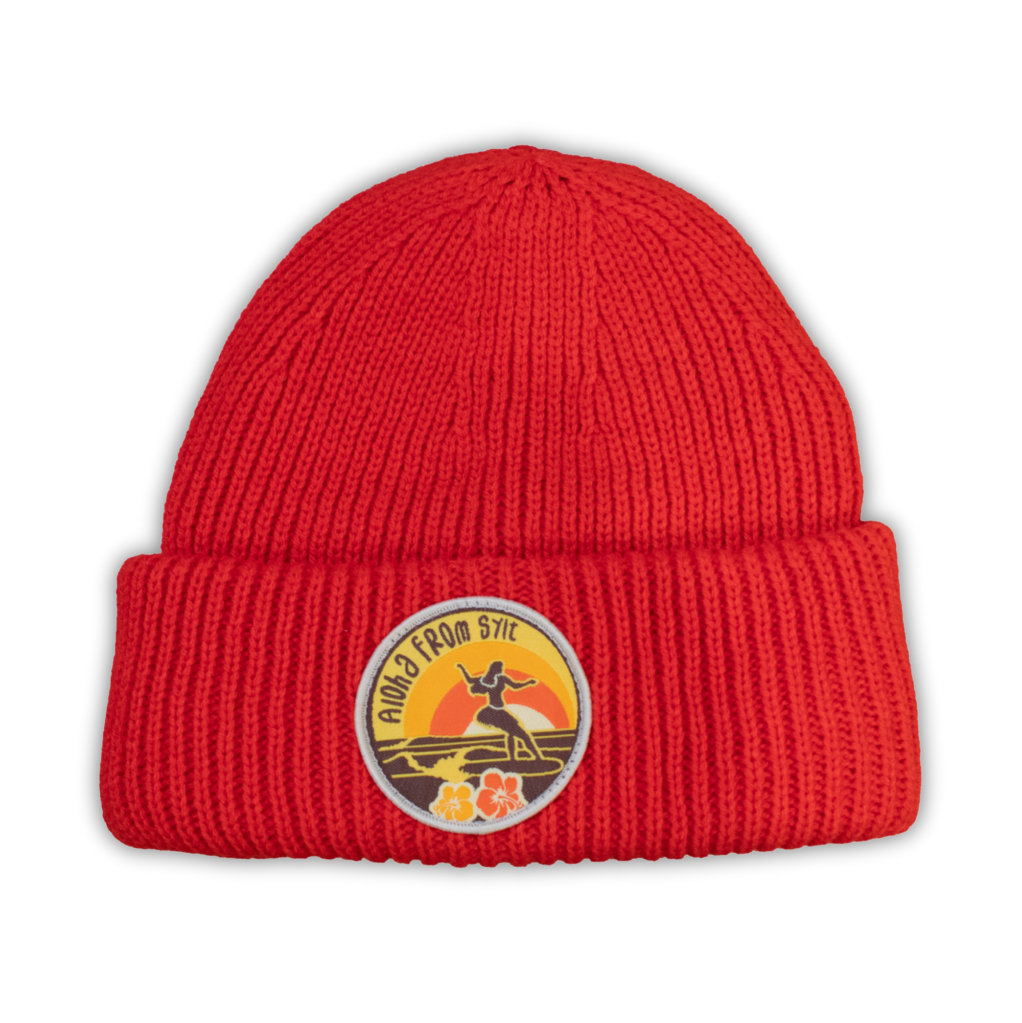 Beanie gefüttert - Fire Red