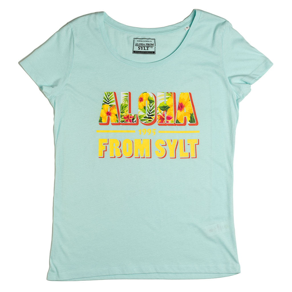 T-Shirt - Aloha Flowers - Women's Cut