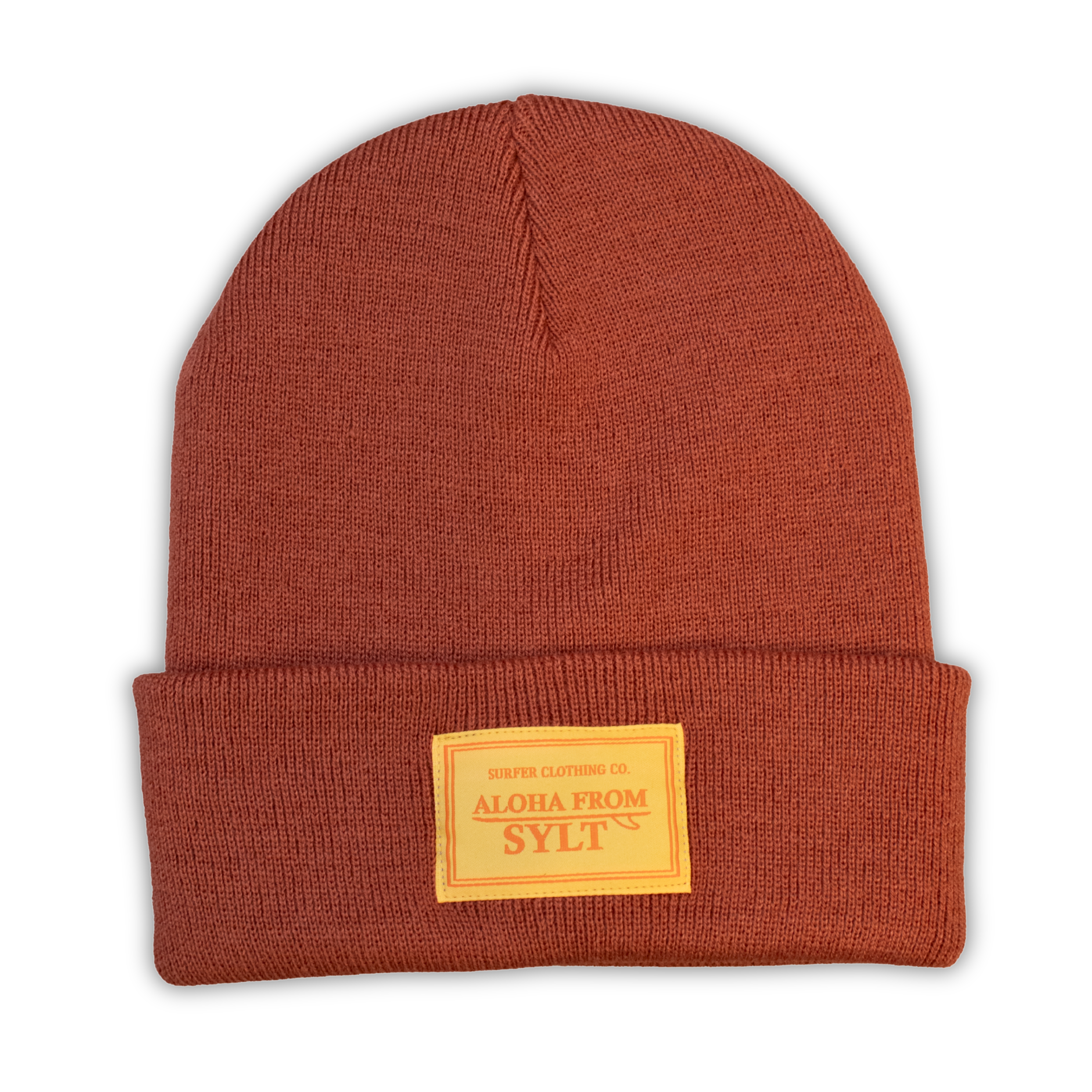Beanie - Orange Rust