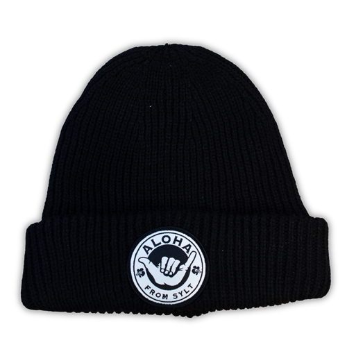 Beanie gefüttert - Black