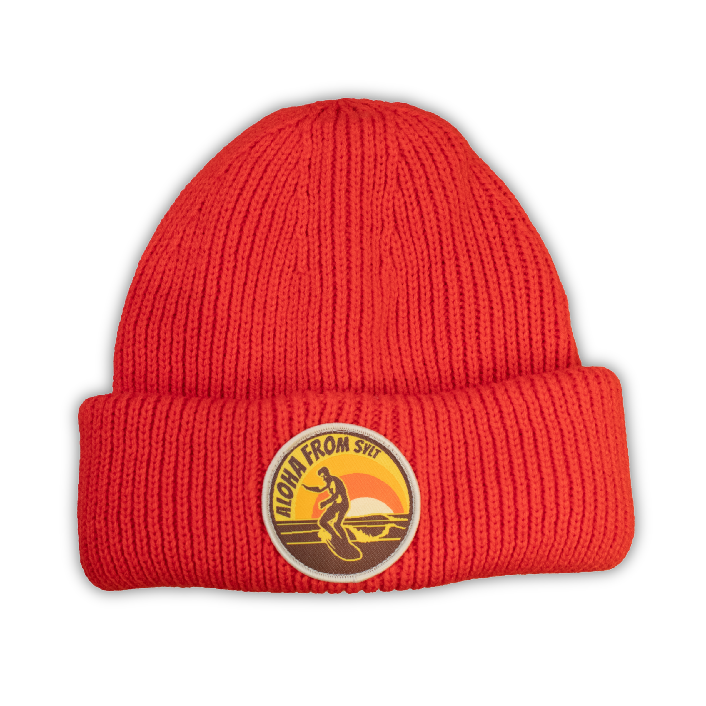Beanie gefüttert - Fire Red