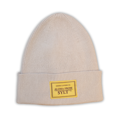 Beanie aus Bio-Baumwolle - Sand