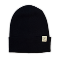Beanie aus Bio-Baumwolle - Black
