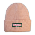 Beanie in Strickmuster - Peach