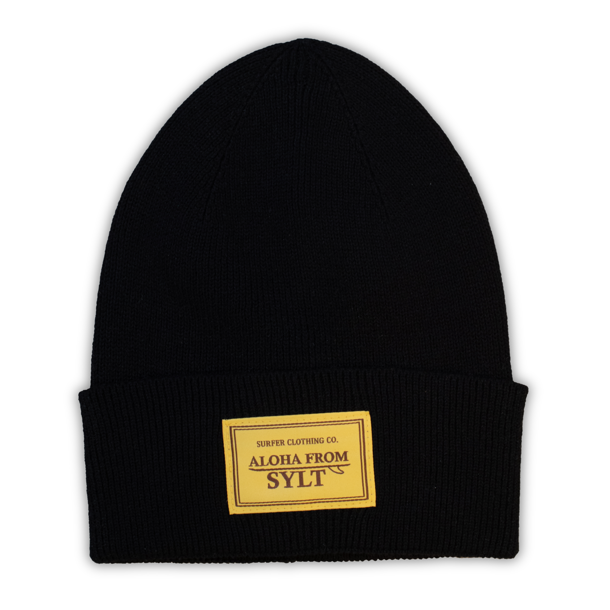 Beanie aus Bio-Baumwolle - Black