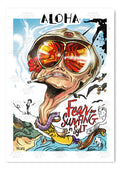 Poster Fear and Surfing