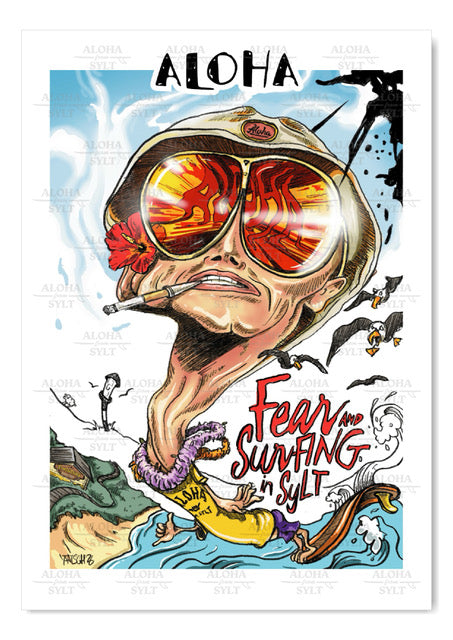 Poster Fear and Surfing