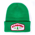 Beanie Weihnachtsmütze grün Alohoho from Sylt