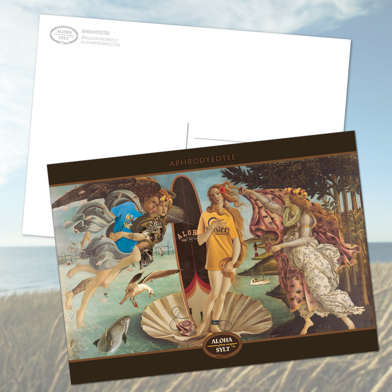 Postkarte Aphrodyedtee