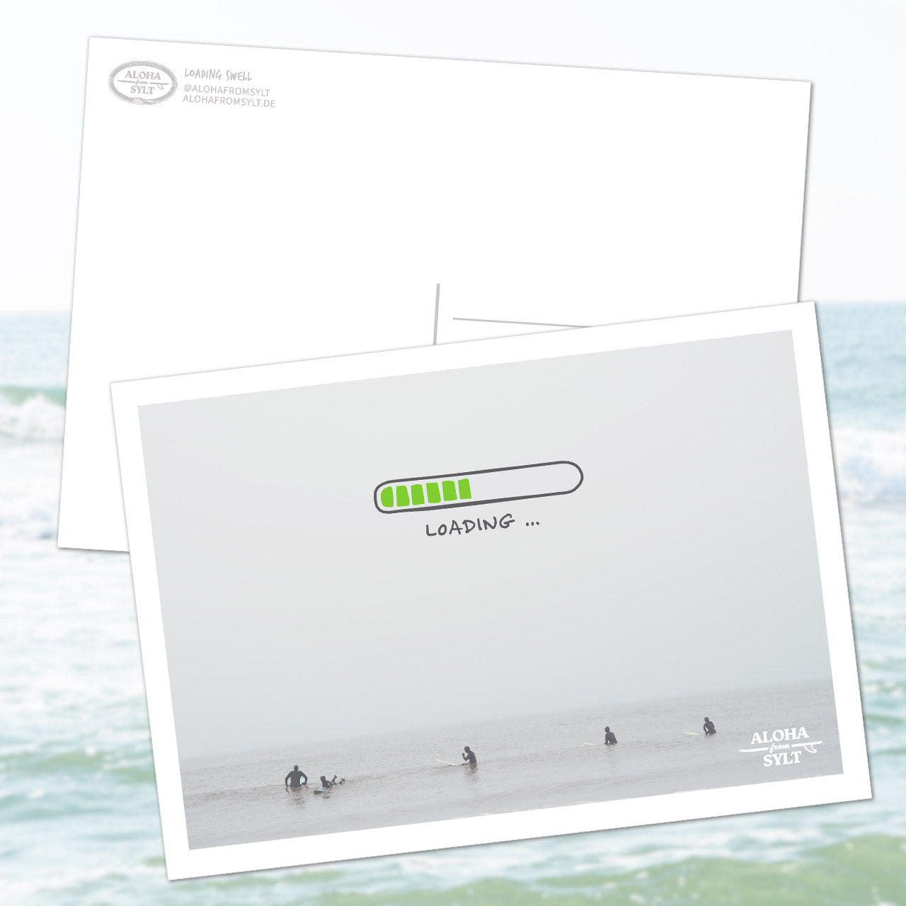 Postkarte Loading Swell