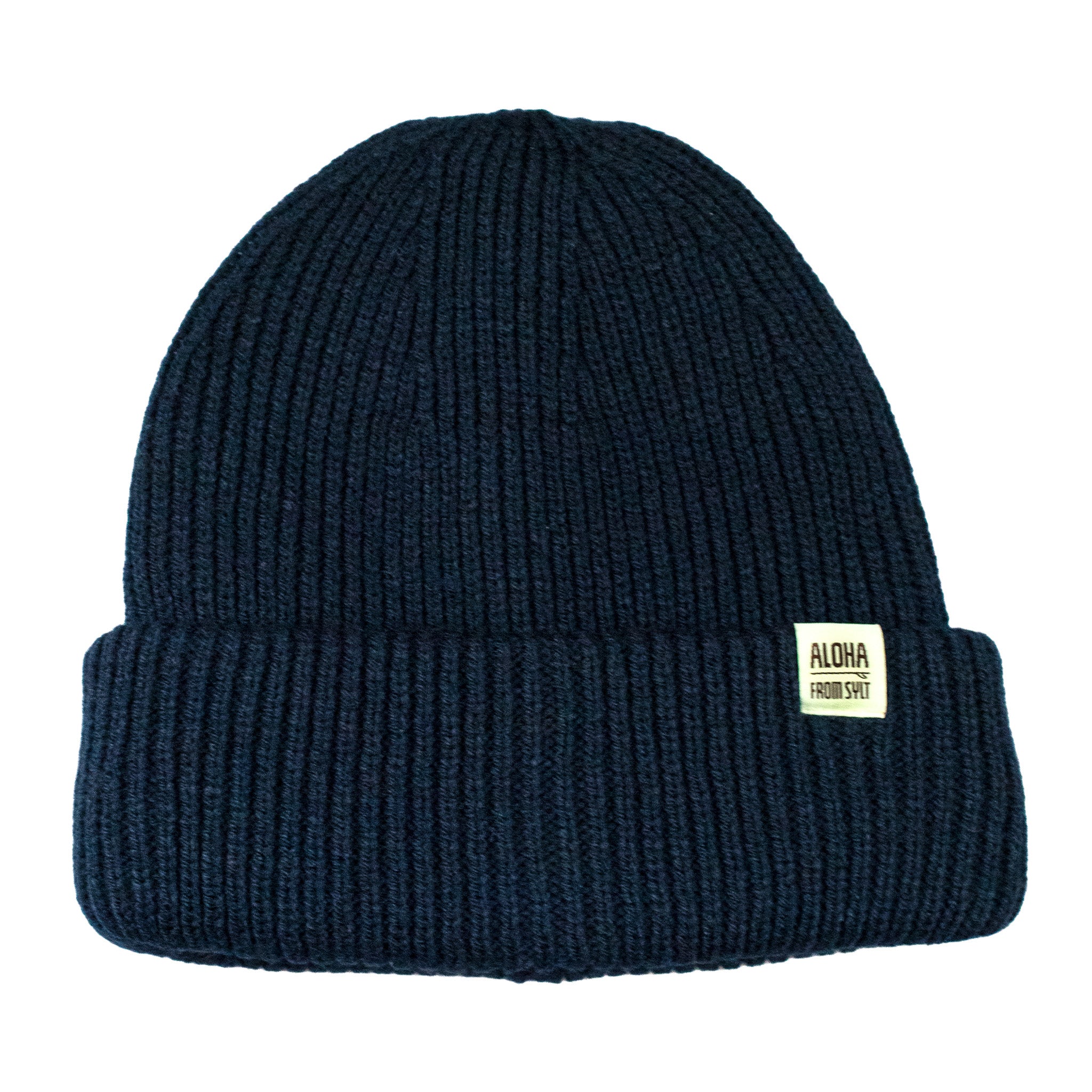 gefütterte Beanie Navy dunkelblau Aloha Surfer