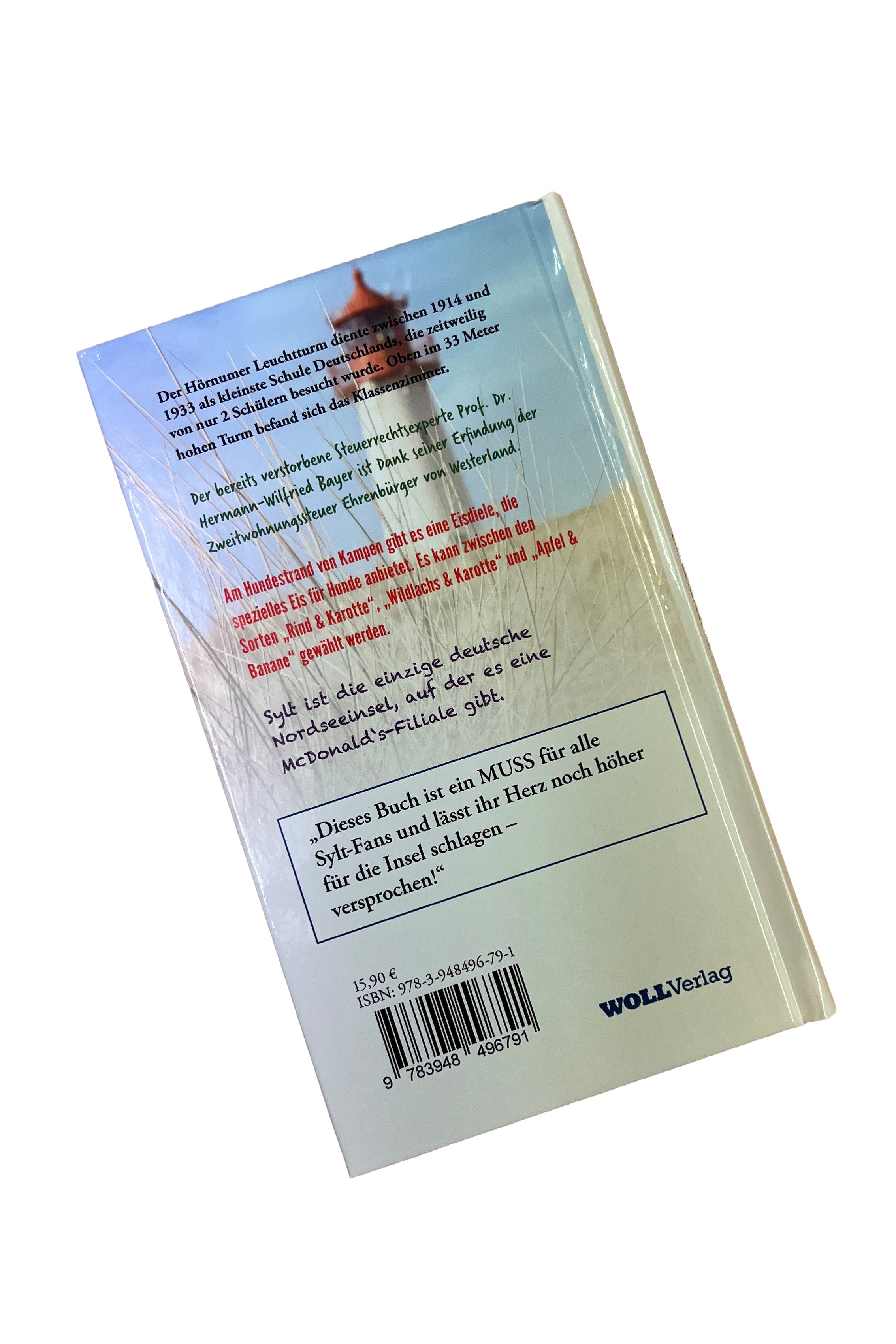 Buch Unnütze Fakten über Sylt Woll Verlag, Geschenkidee