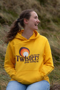Gelber Retro-Pulli Twisters Sylt