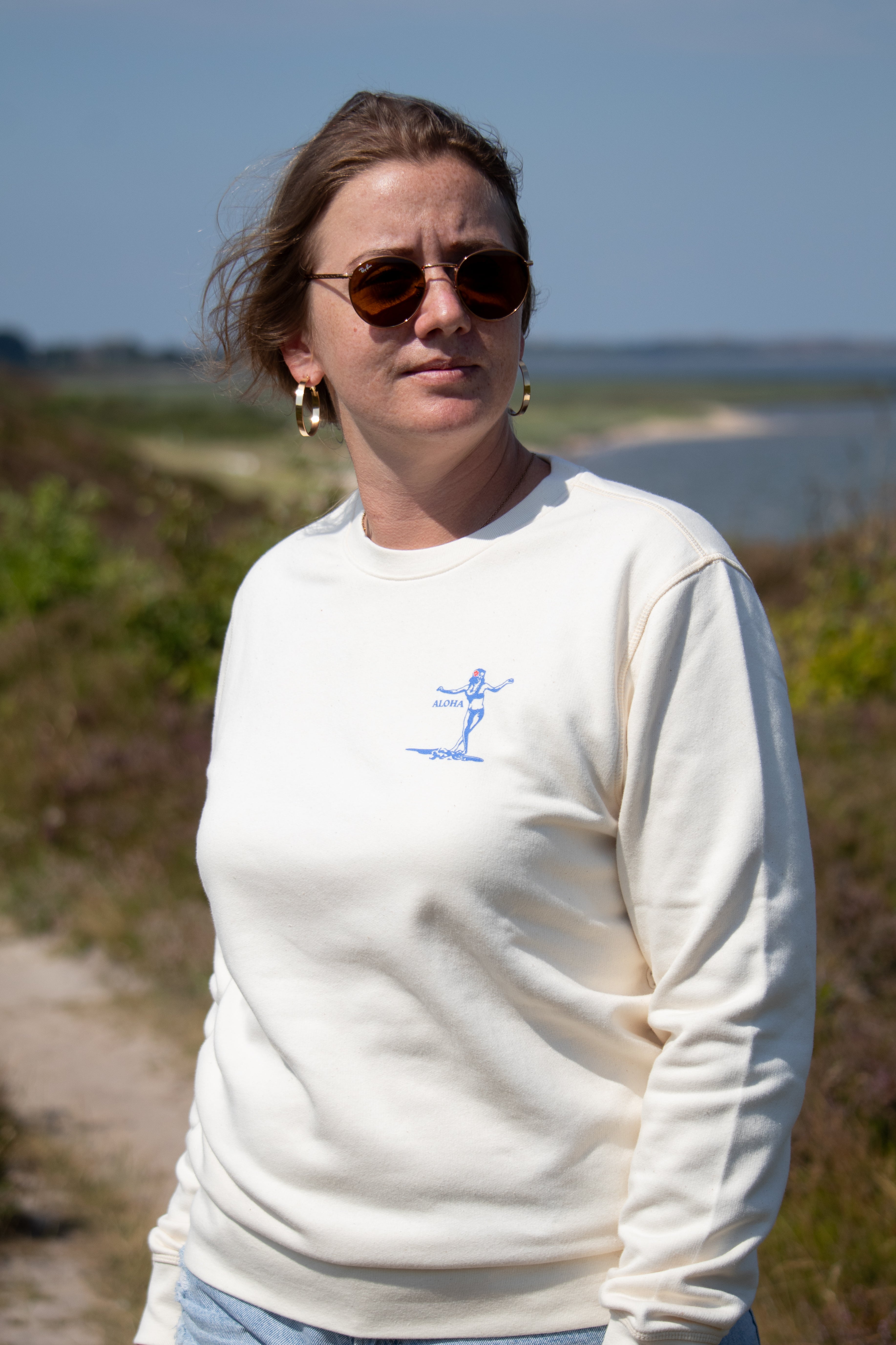 Sweater - Hula Surferin blau