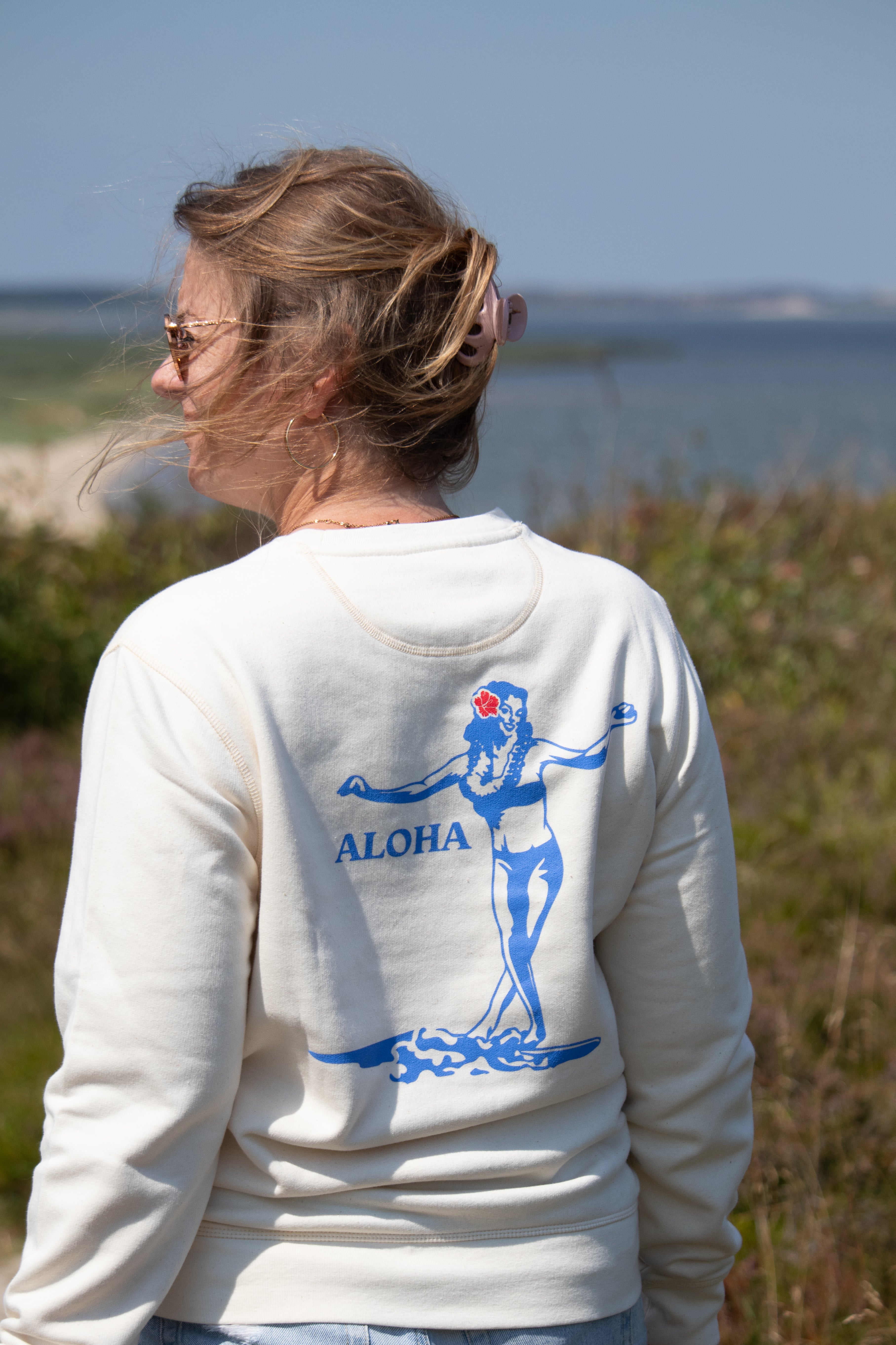 Sweater - Hula Surferin blau