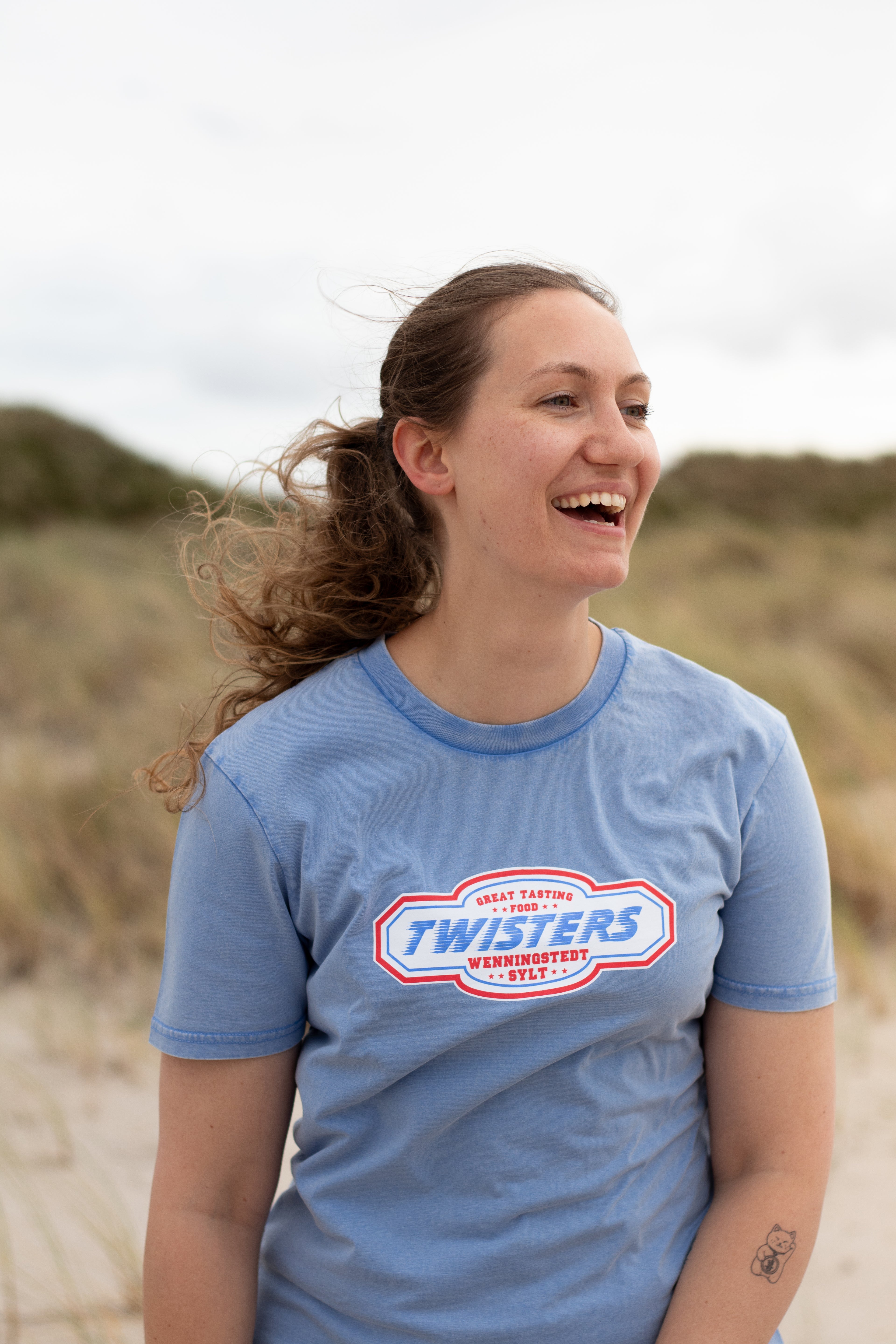 Twisters Sylt T-Shirt 1995 in blau
