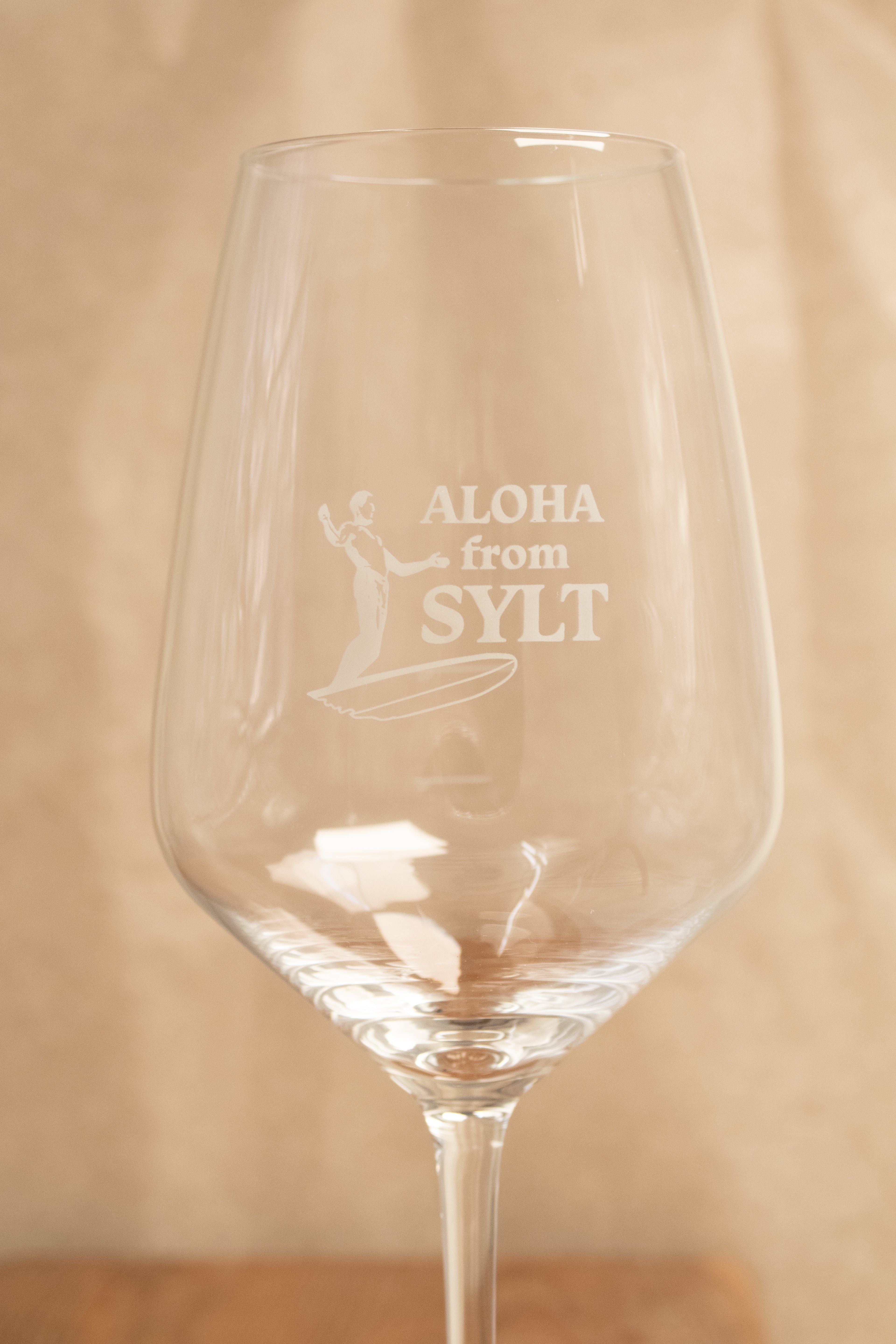 Weinglas, Geschenkidee für Surfer