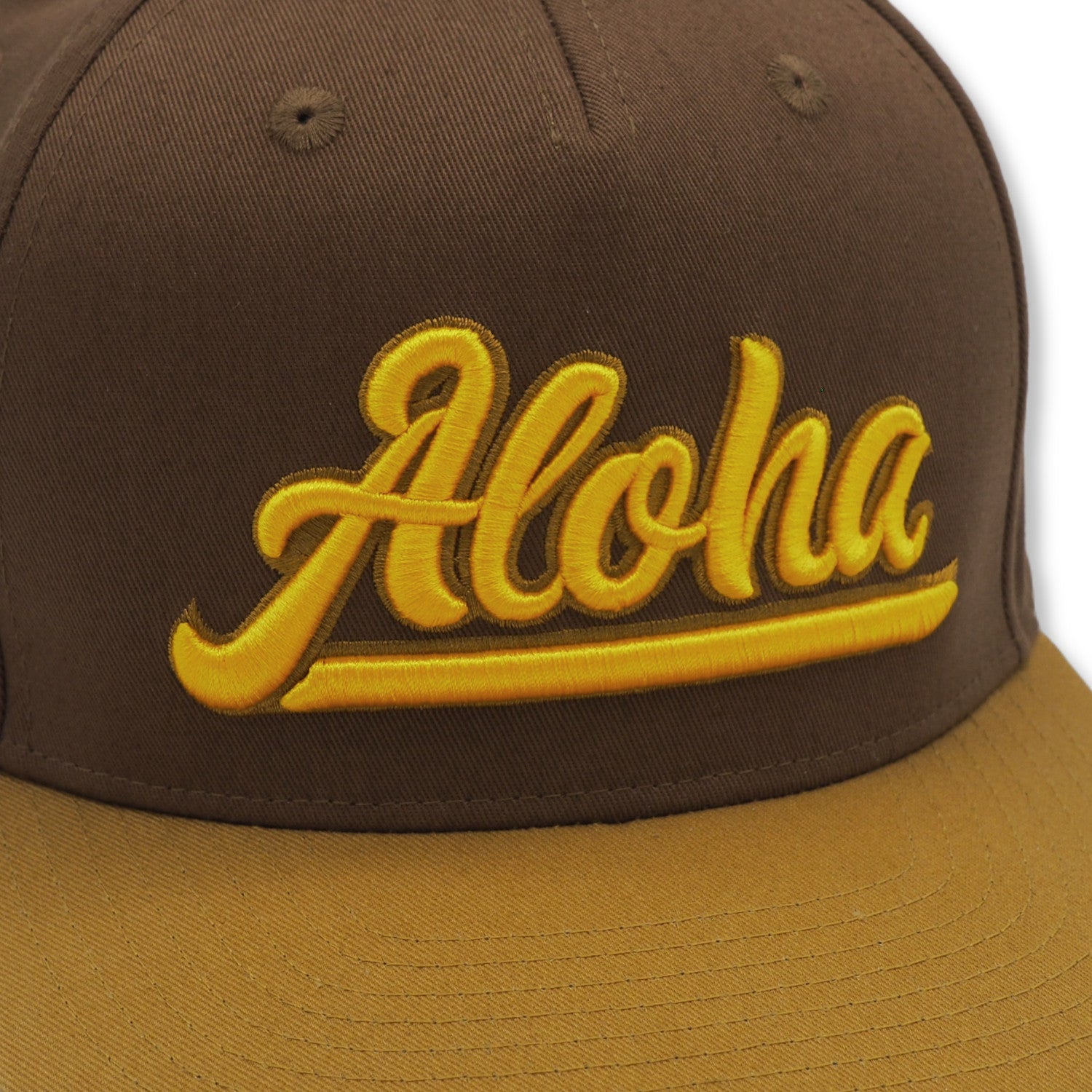 Snapback-Cap Aloha brown