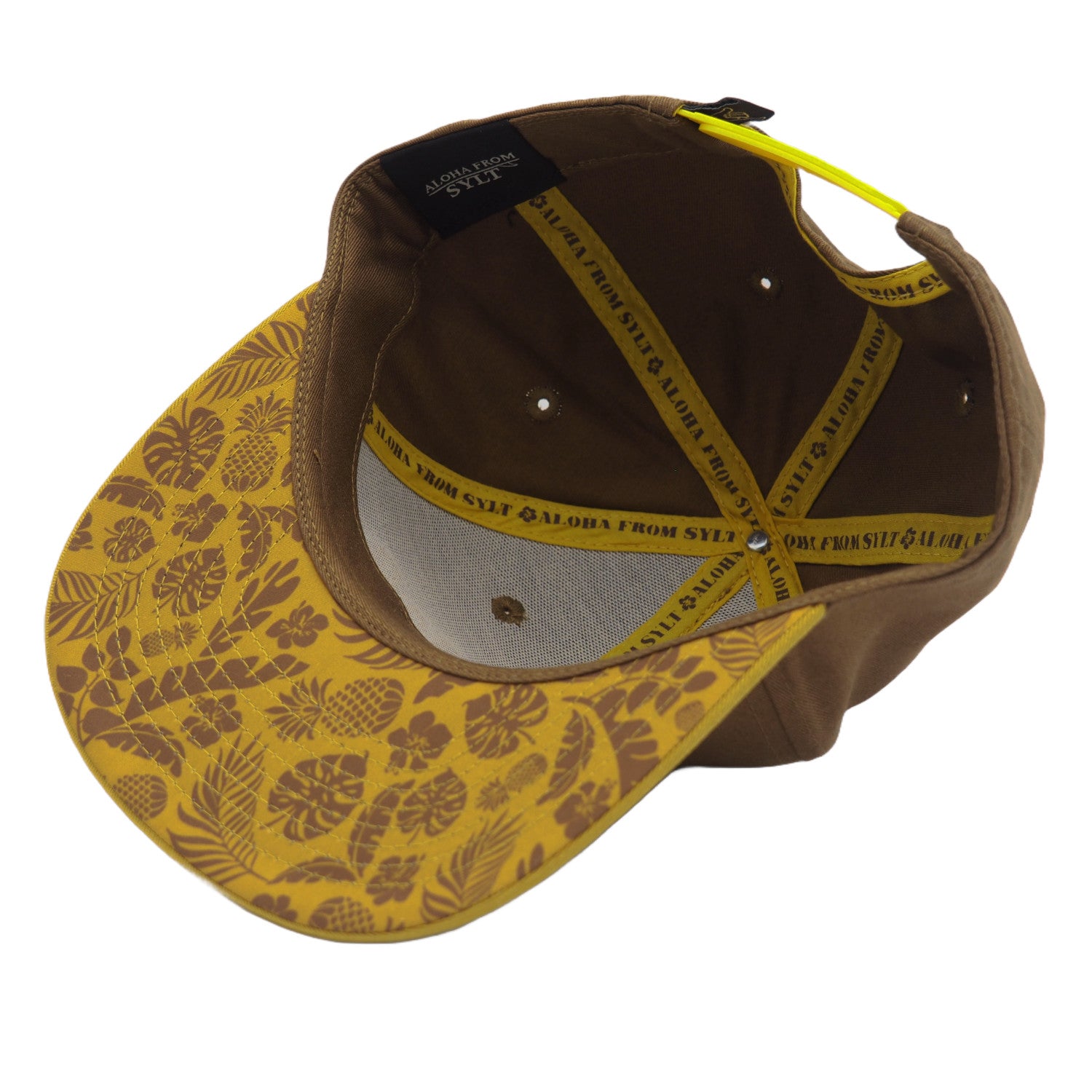 Snapback-Cap Aloha brown