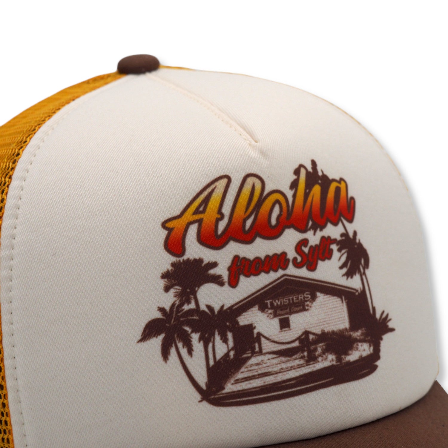 Mesh-Cap Beach Diner