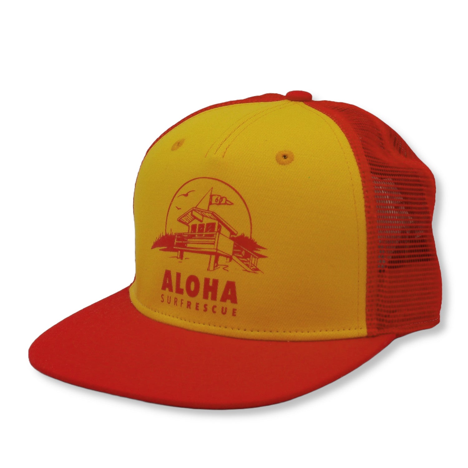 Snapback Mesh-Cap Surf Rescue