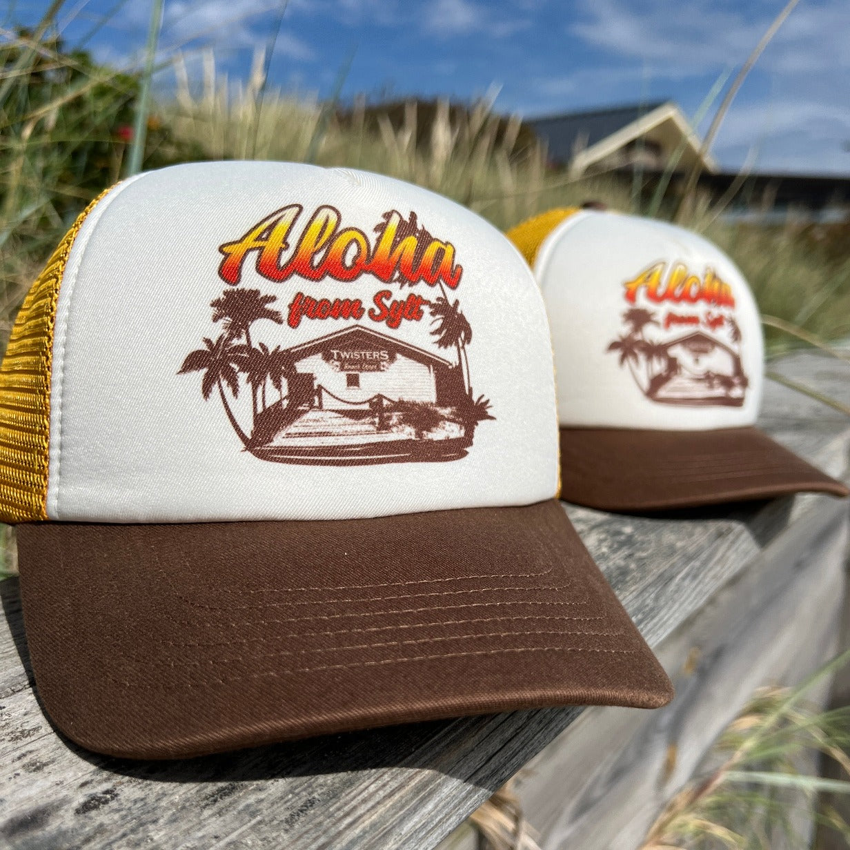 Mesh-Cap Beach Diner