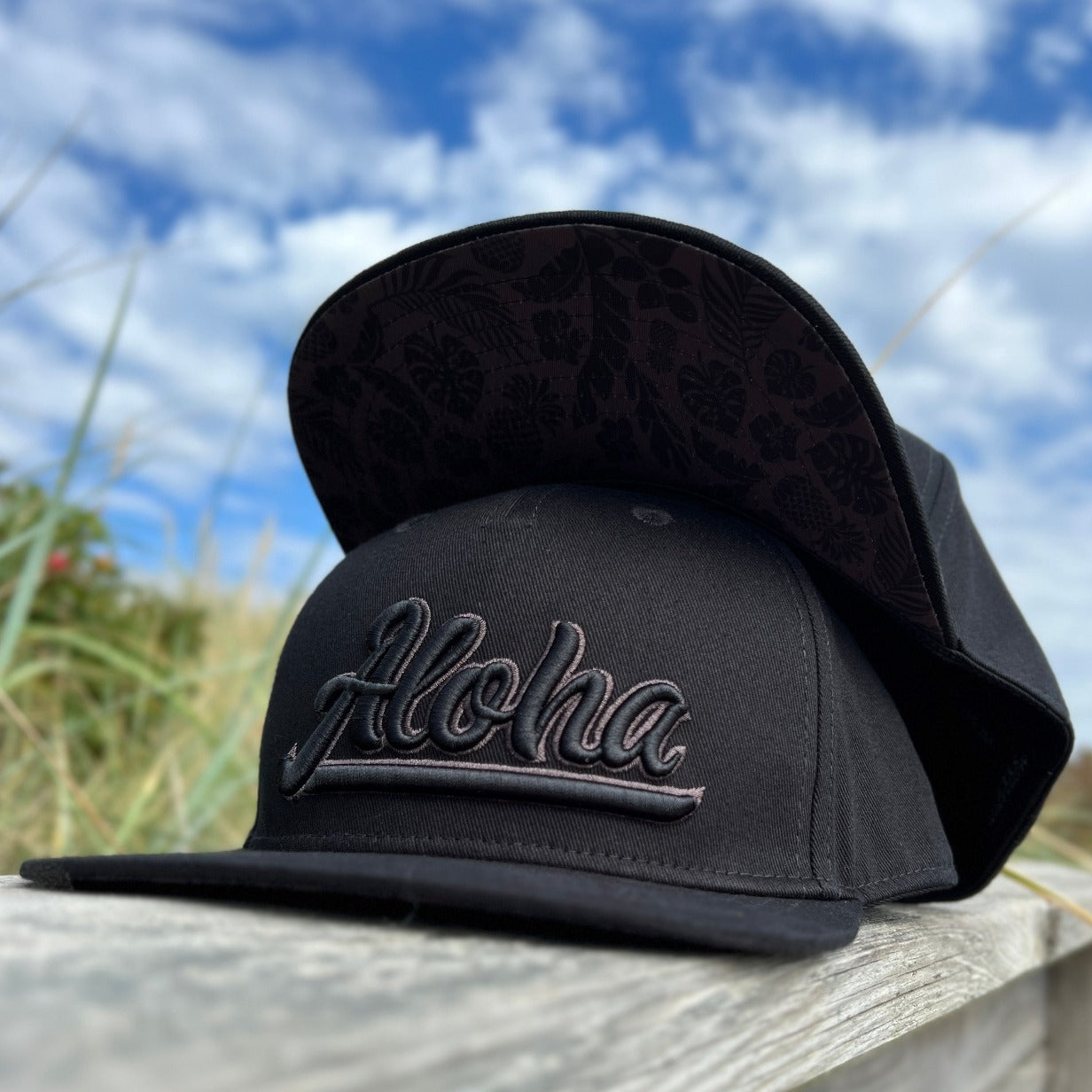 Snapback-Cap Aloha black