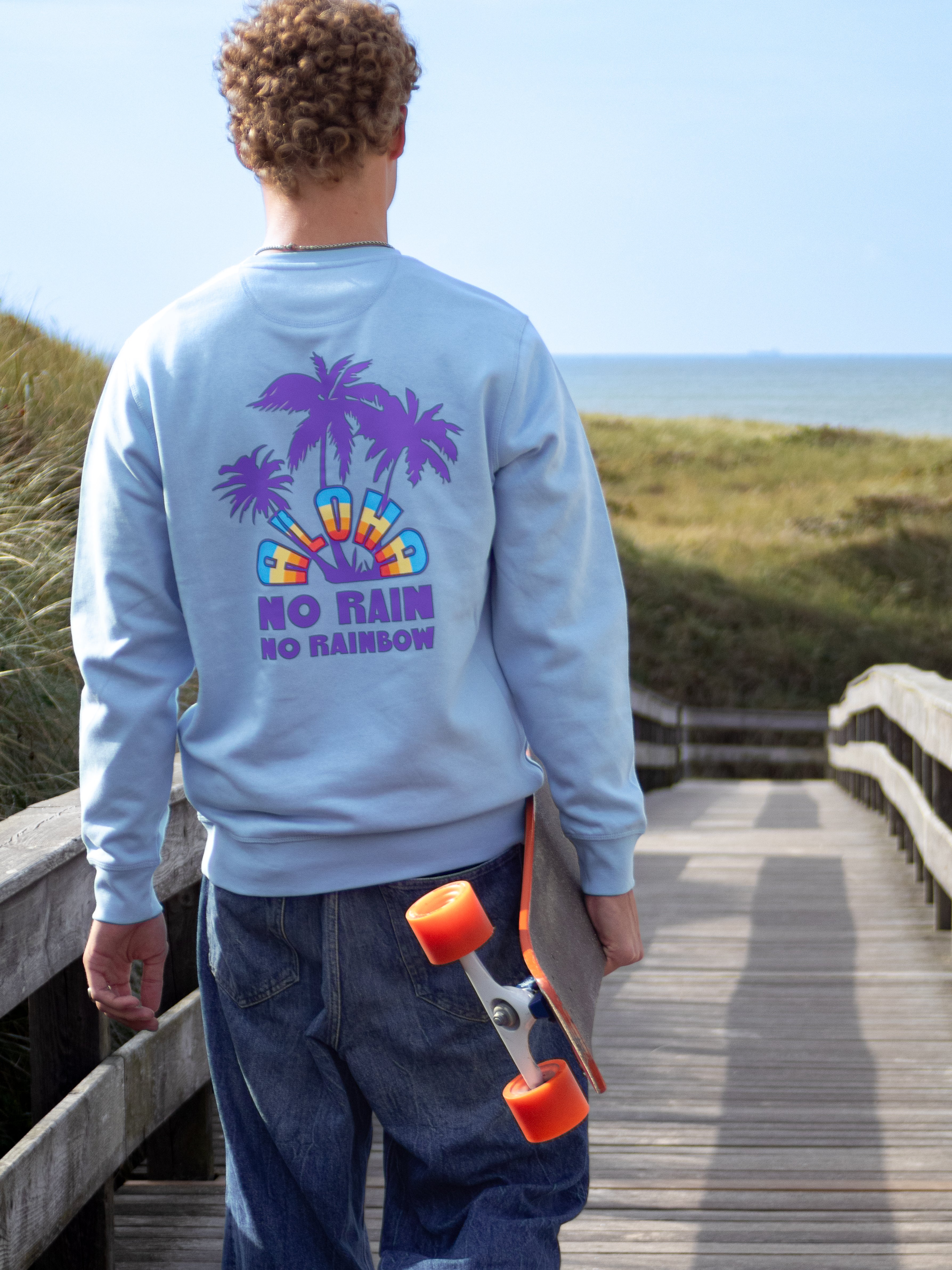 Sweater - No Rain No Rainbow Palme