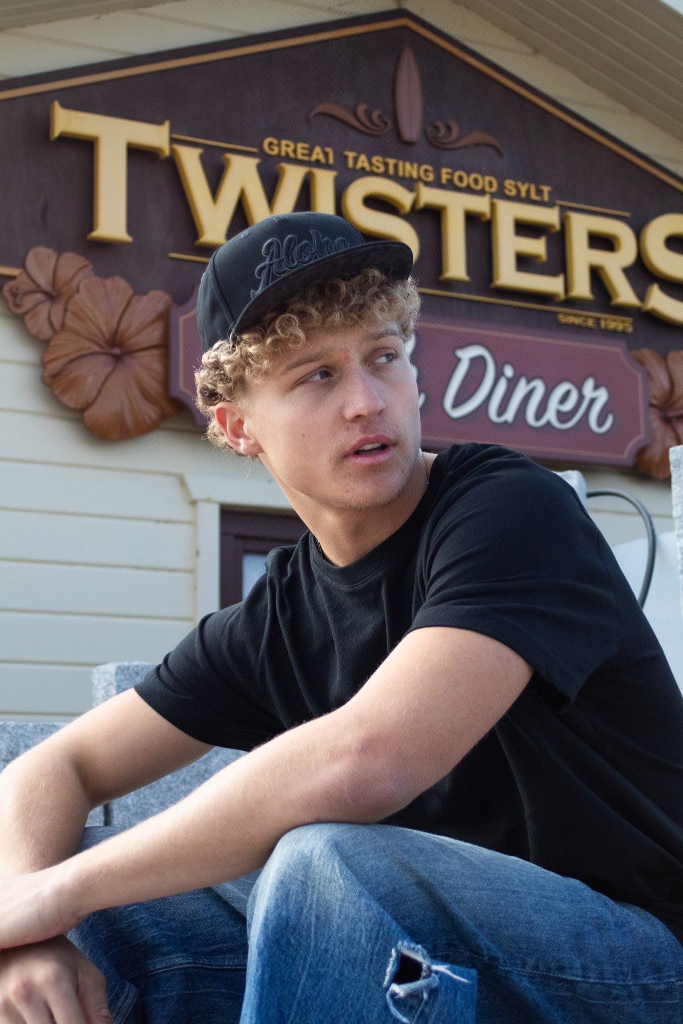 Snapback-Cap Aloha black