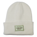 Beanie in Strickmuster - Vanilla