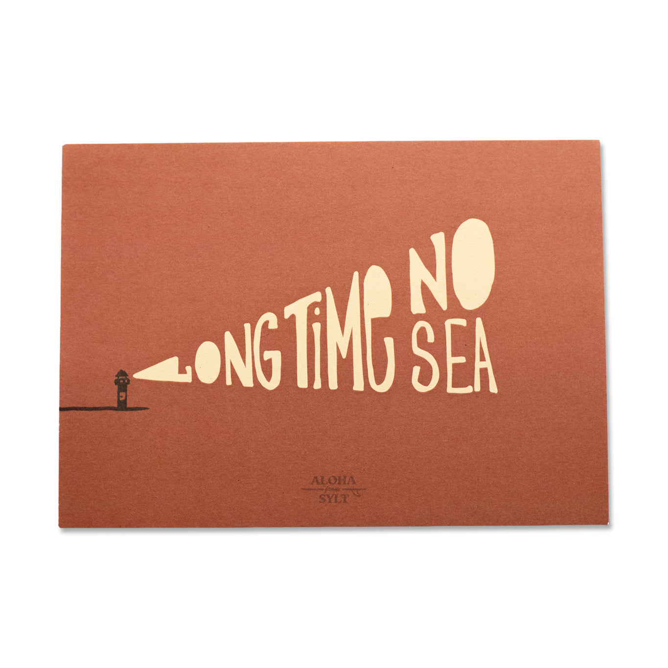 Postkarte LTNS Leuchtturm