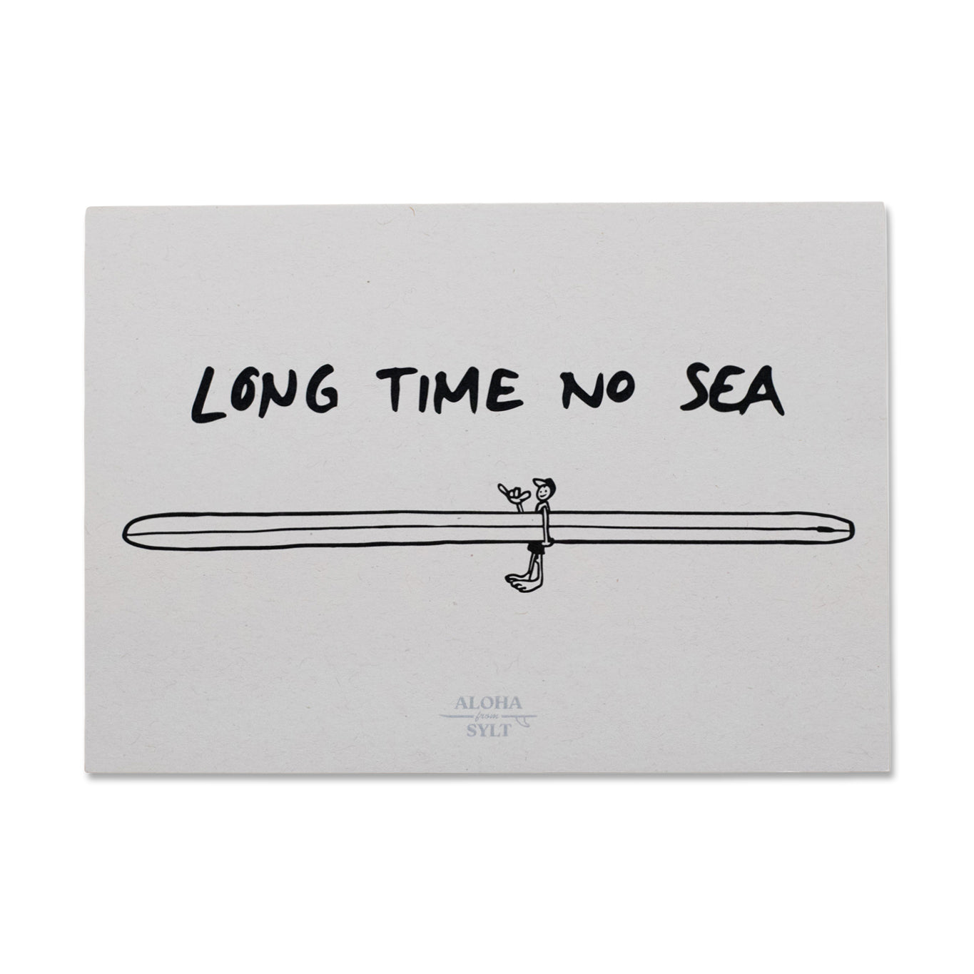 Postkarte LTNS Surfer
