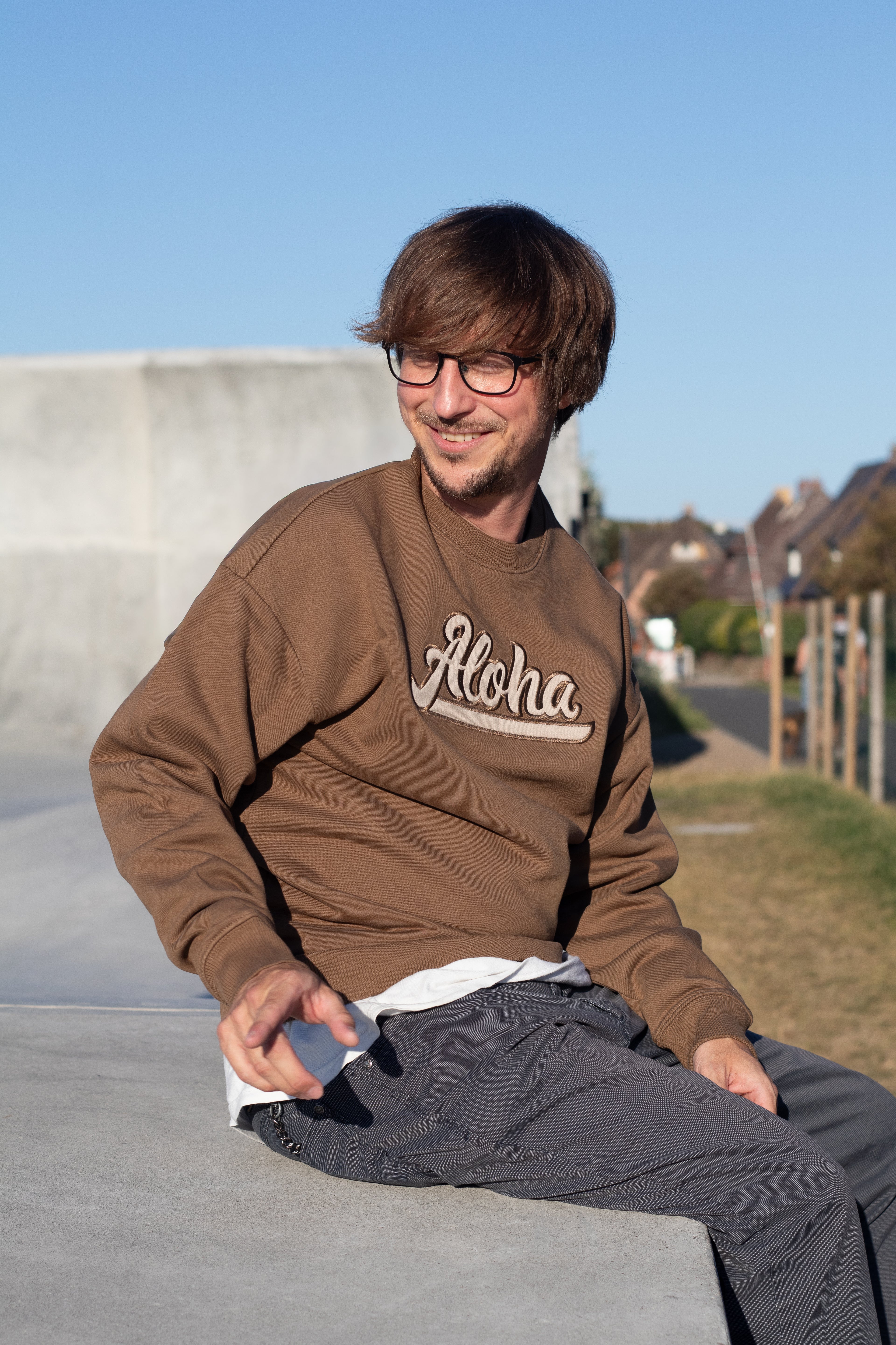 Sweater - Aloha Baseball Toffee