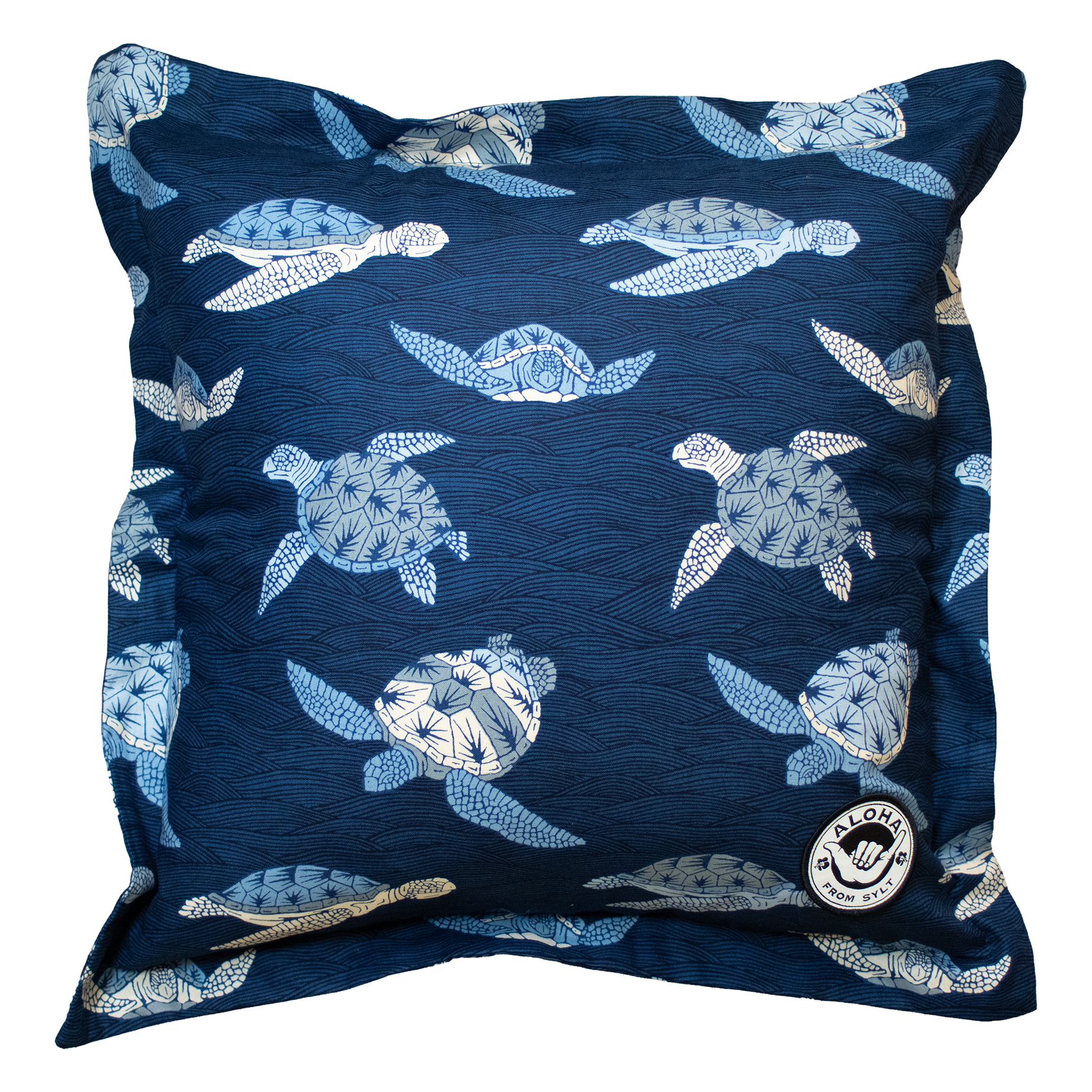 hochwertiger Kissenbezug mit Schildkröten