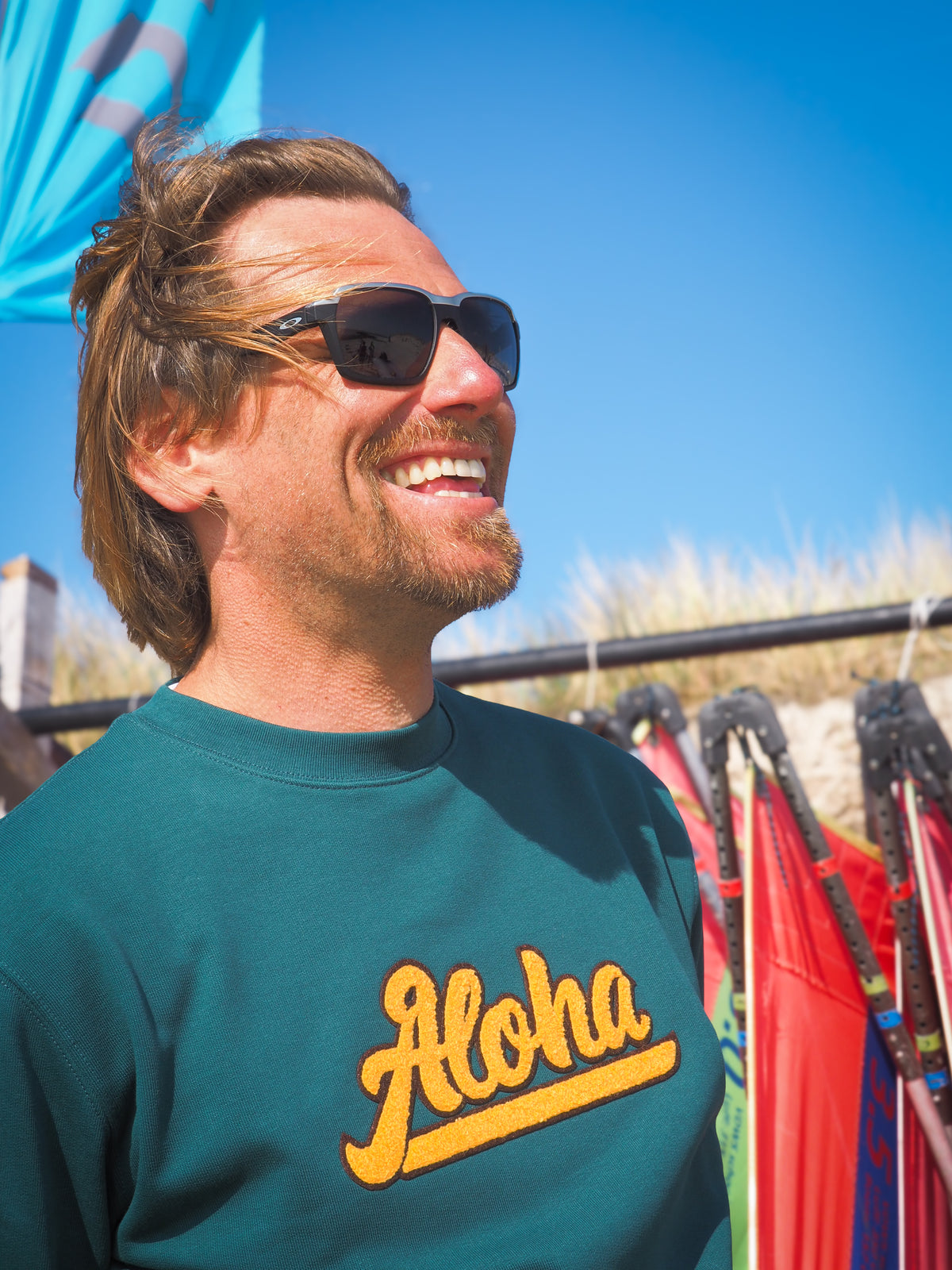 Sweater - Aloha Baseball Glazed Green