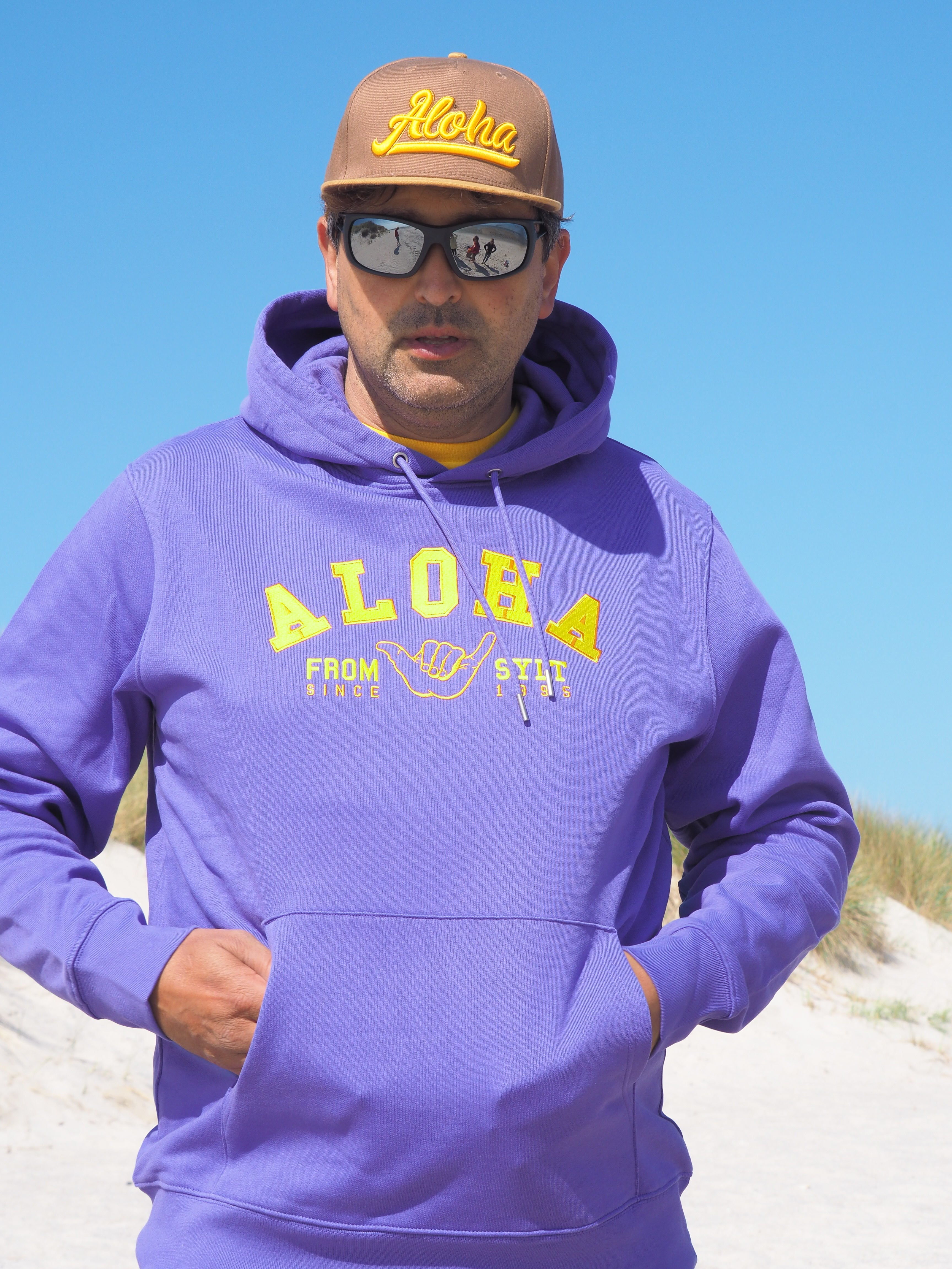 Hoodie - Academic Purple Love
