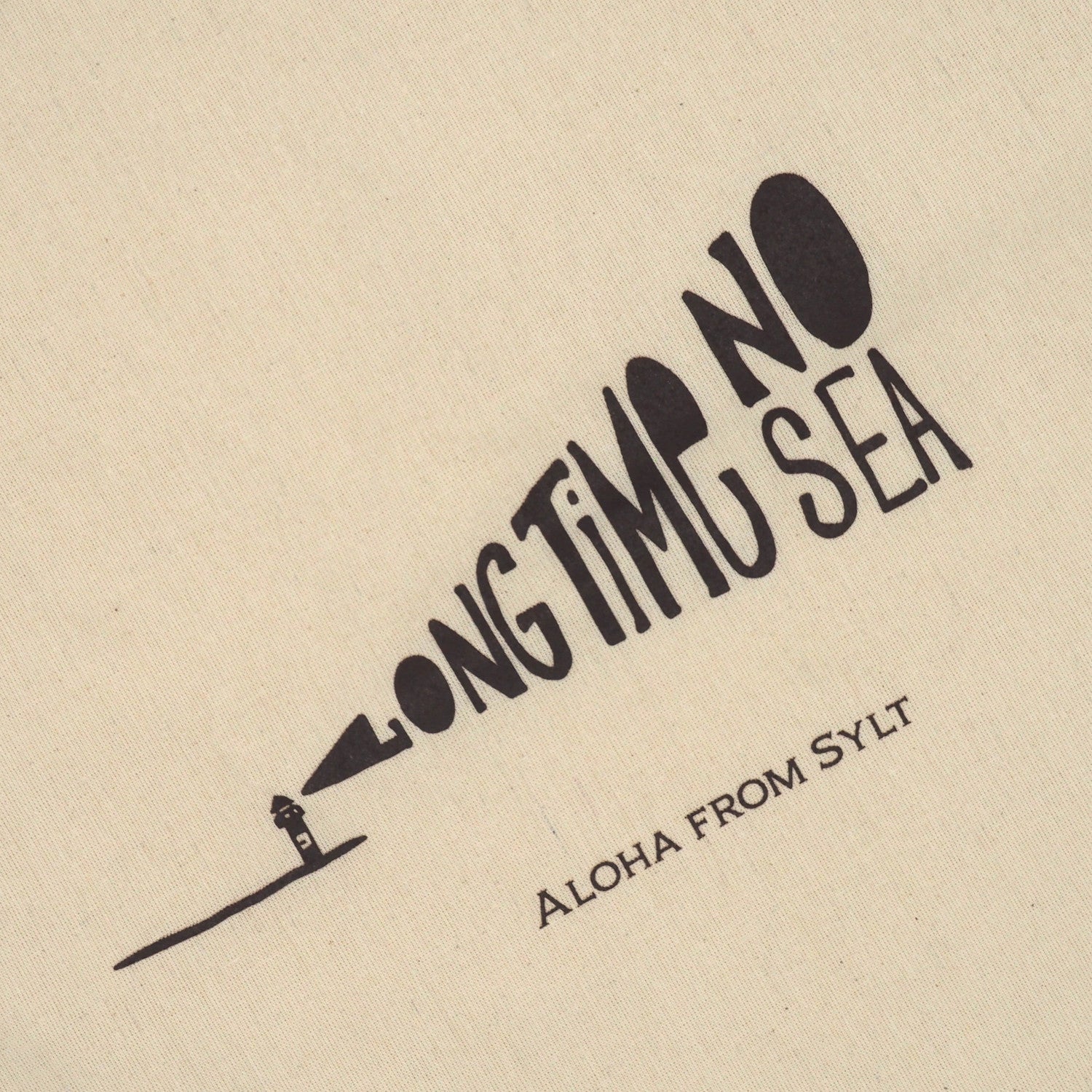 Stoffbeutel "Long time no sea"