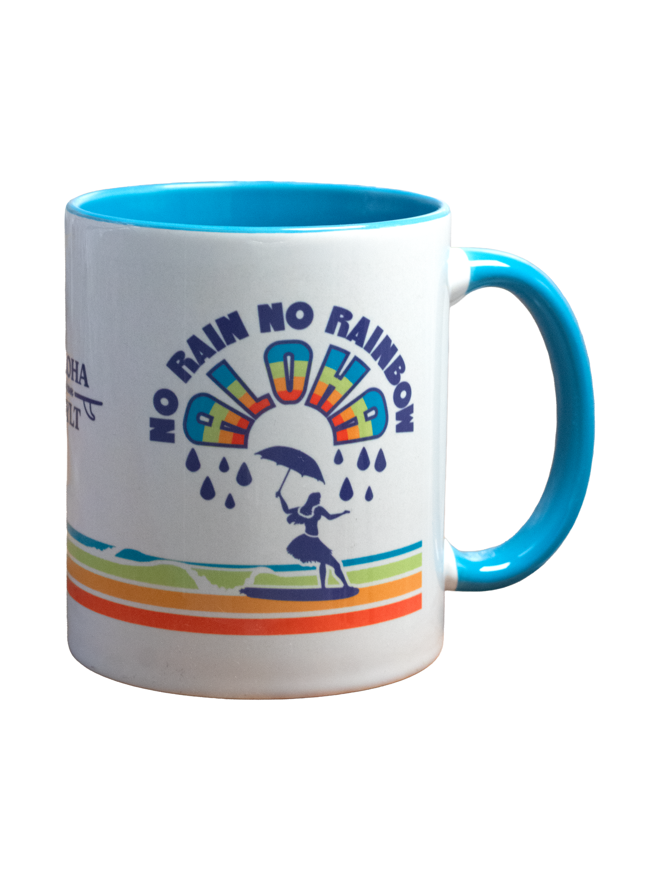hochwertige Tasse No Rain No Rainbow