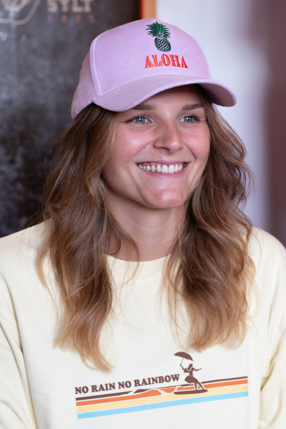 Trucker-Cap Ananas Corduroy