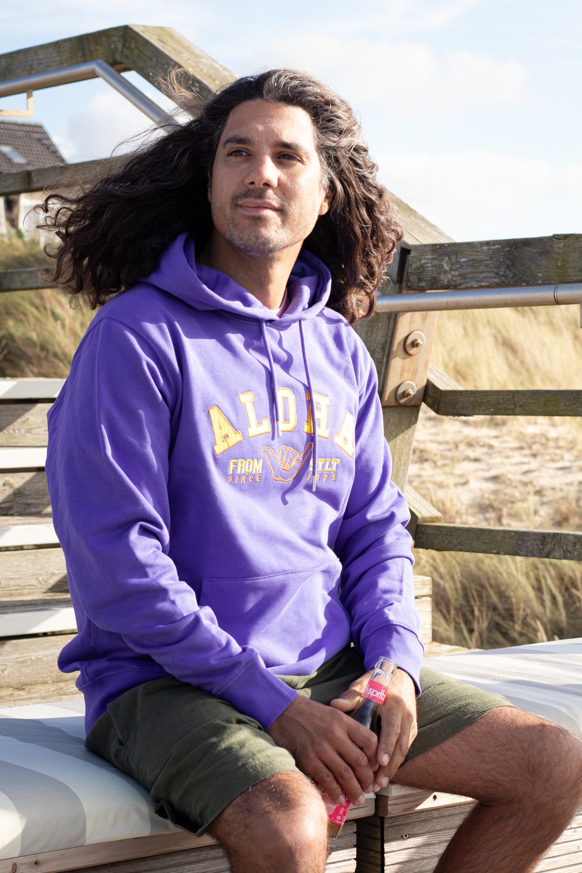 Hoodie - Academic Purple Love