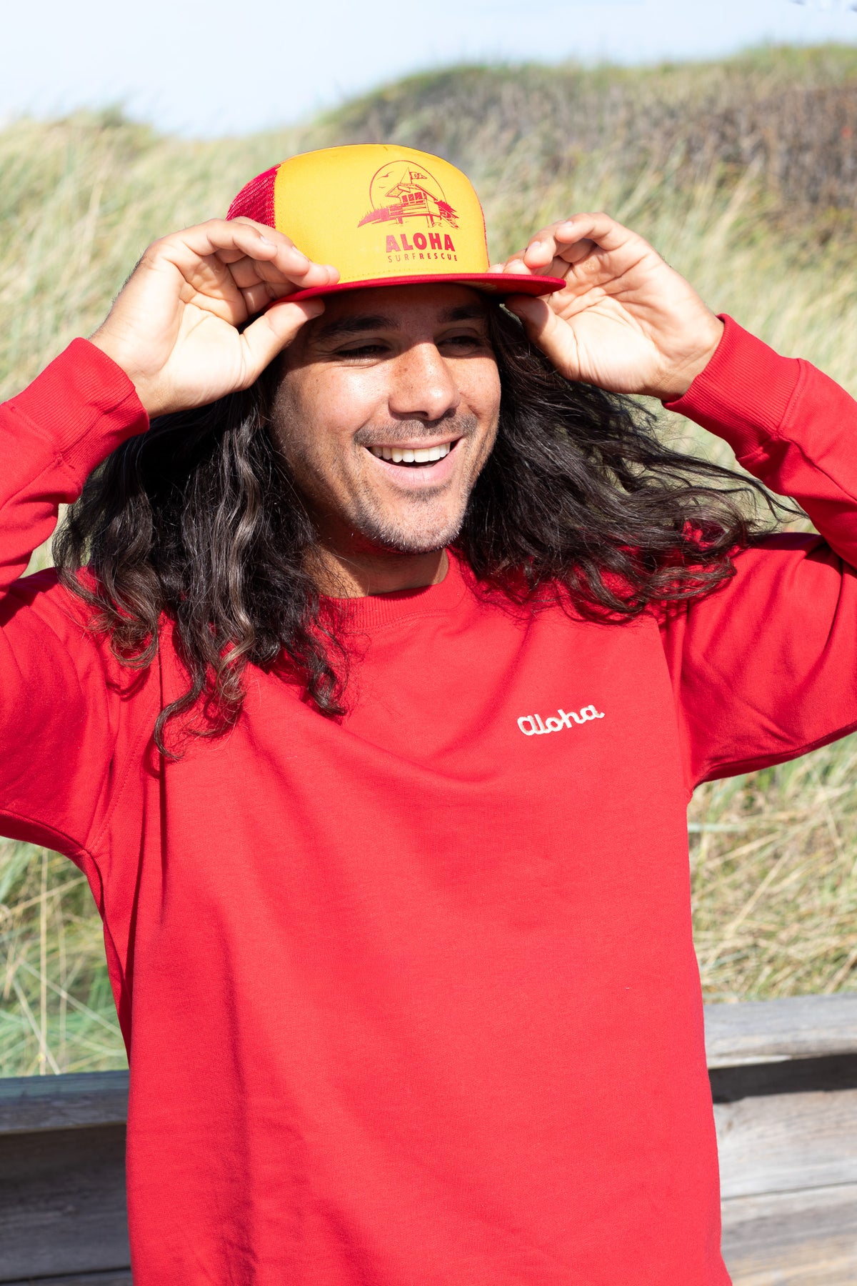 Snapback Mesh-Cap Surf Rescue
