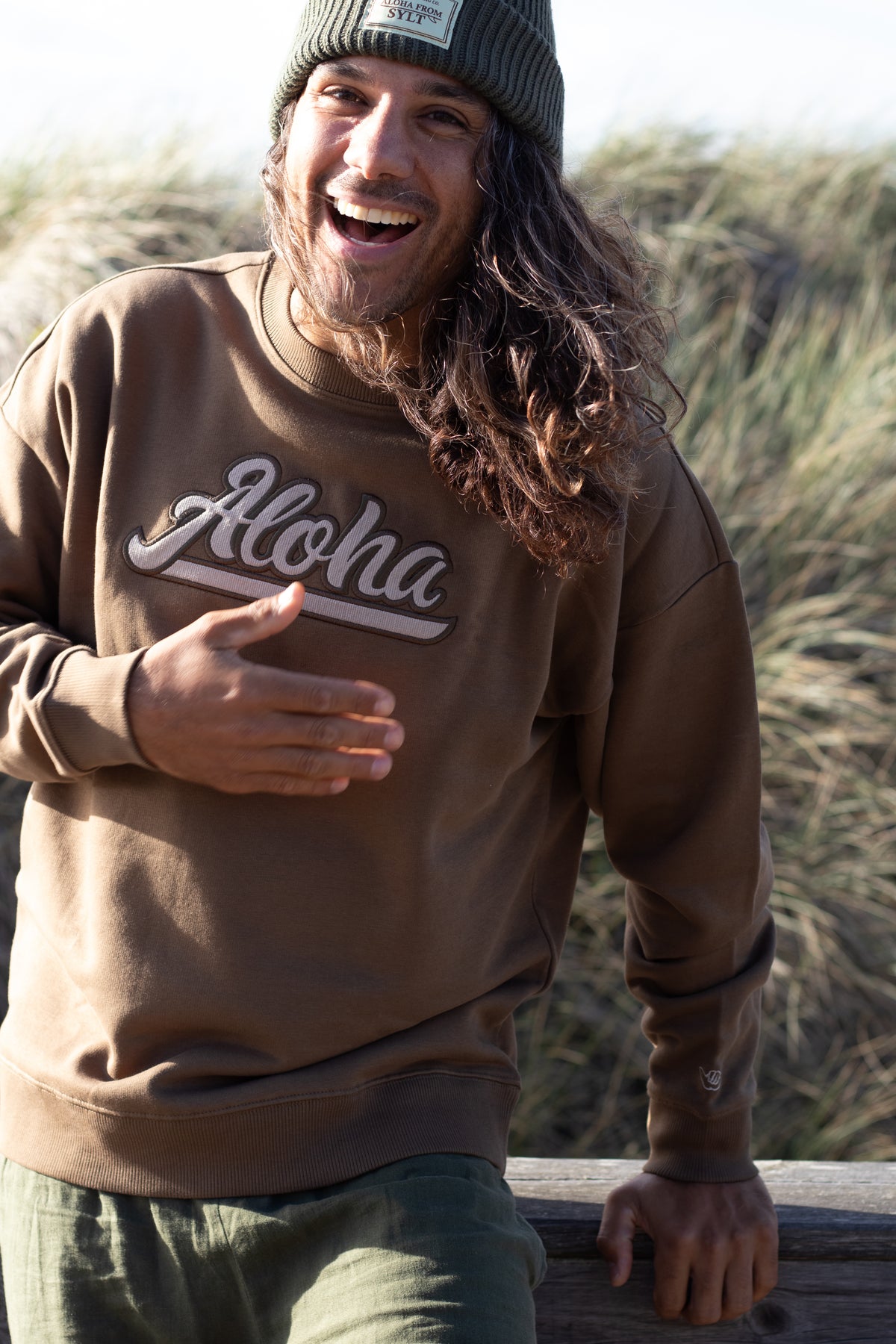 Sweater - Aloha Baseball Toffee