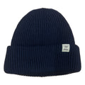 gefütterte Beanie Navy dunkelblau Aloha Shaka Hand Surfer