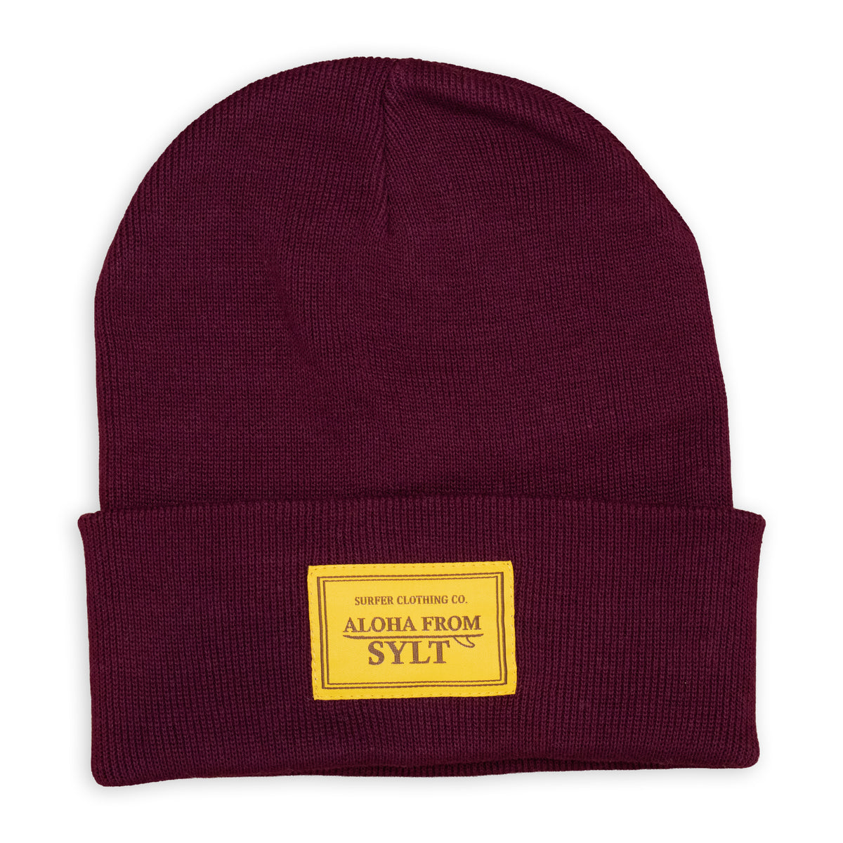 Beanie - Burgundy (Bio)