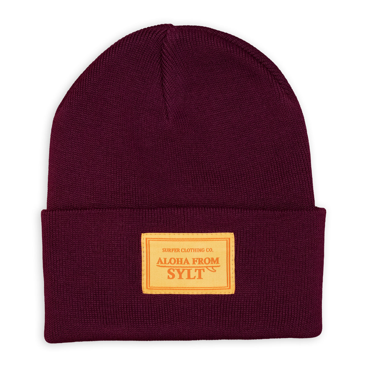 Beanie - Burgundy (Bio)