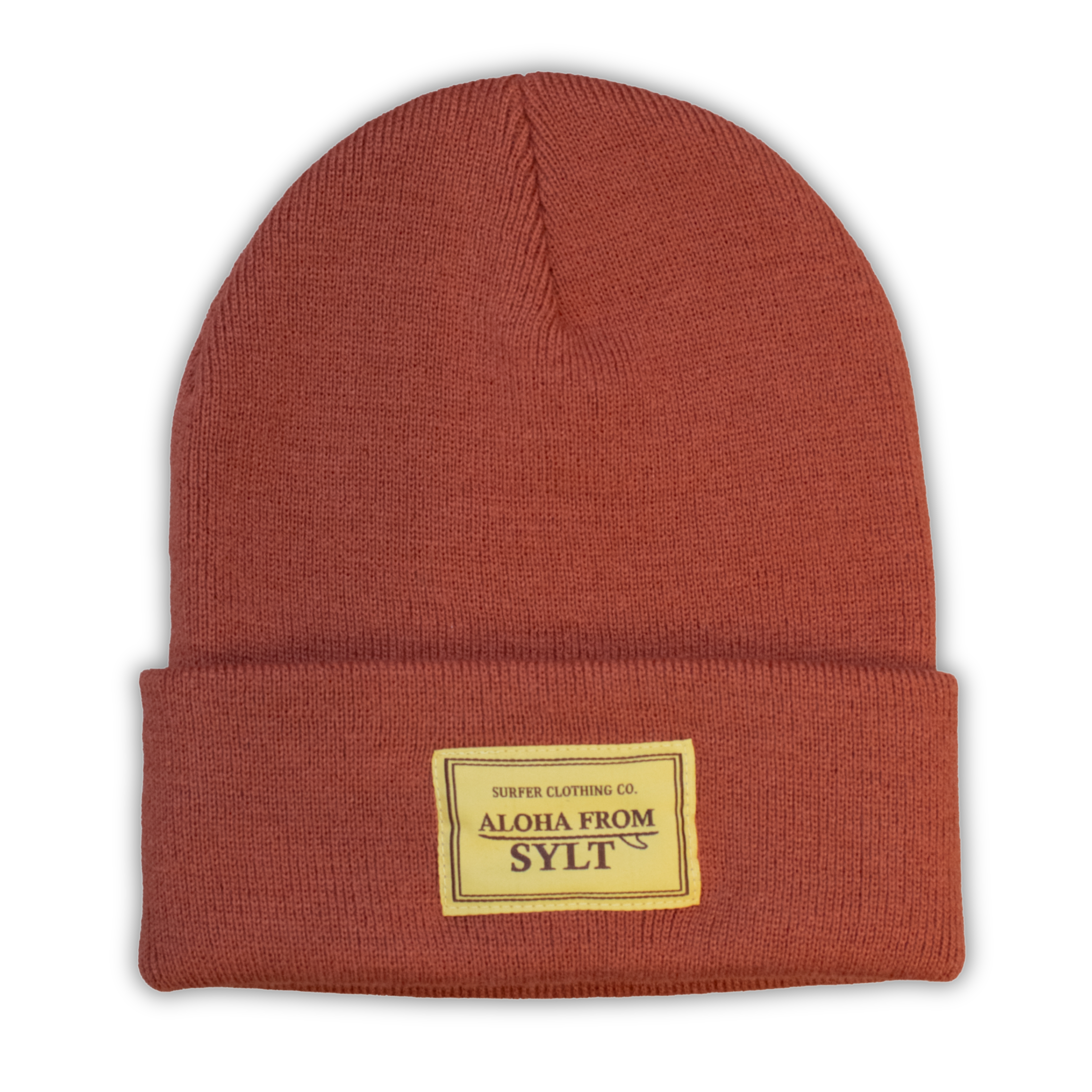 Beanie - Orange Rust