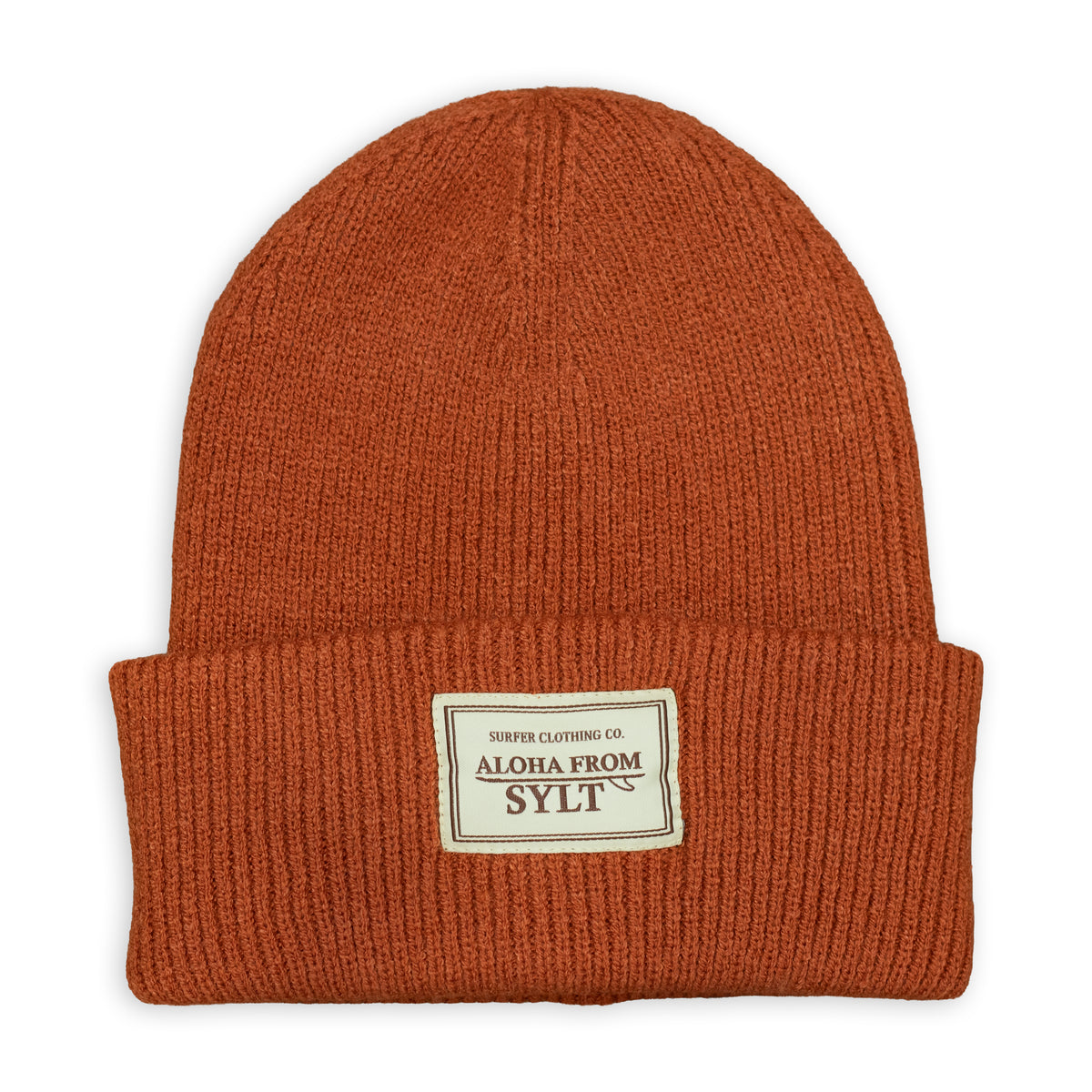 Beanie in Strickmuster - Pumpkin