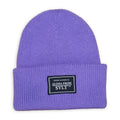 Beanie in Strickmuster - Violet
