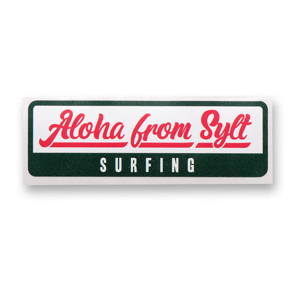 Sticker Aloha from Sylt