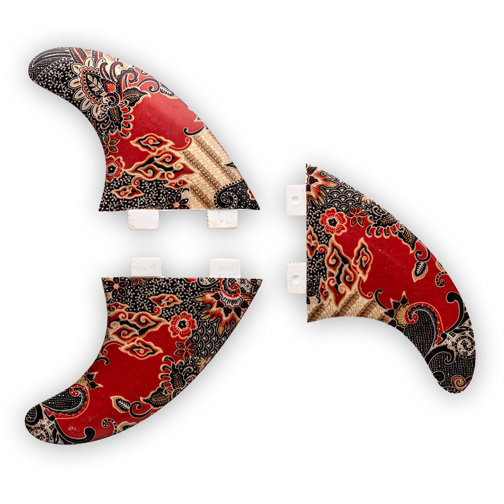 Shortboard Finnen 3er-Set Thruster